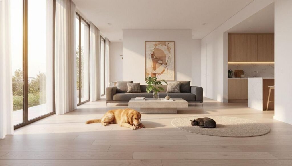 Melhor piso para casa com pets